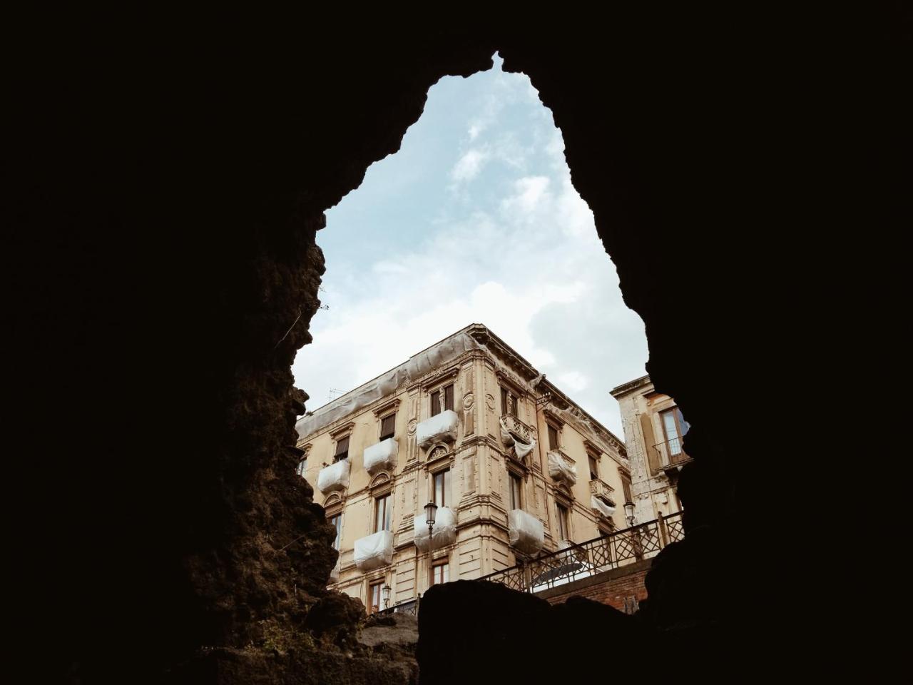 Bed and Breakfast Antica Dimora Caruso Katánie Exteriér fotografie